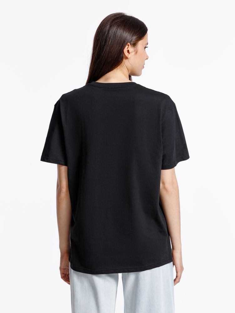 Футболка унисекс Streetwise, черная — изображение 11