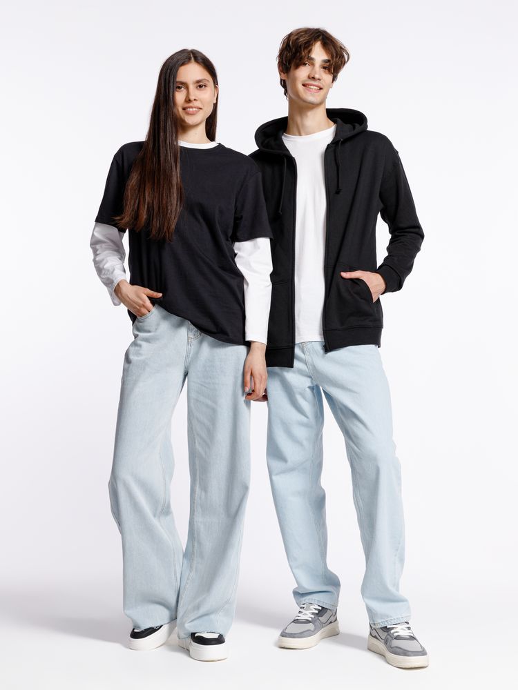 Футболка унисекс Streetwise, черная — изображение 15