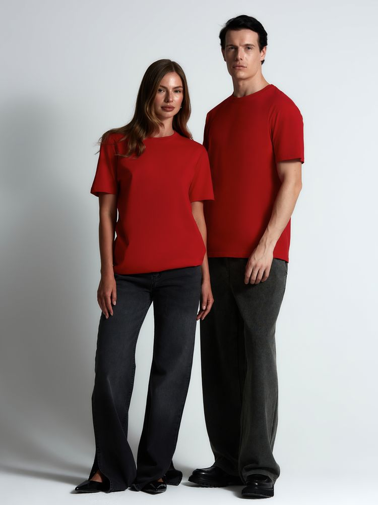 Футболка унисекс Streetwise, красная — изображение 17