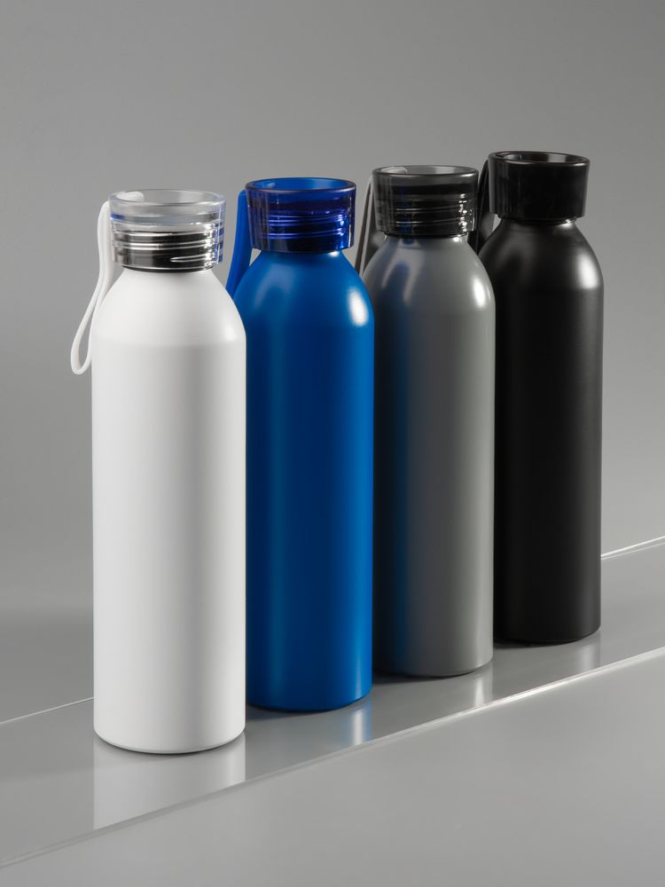 Бутылка для воды Brooke, матовая синяя — изображение 10