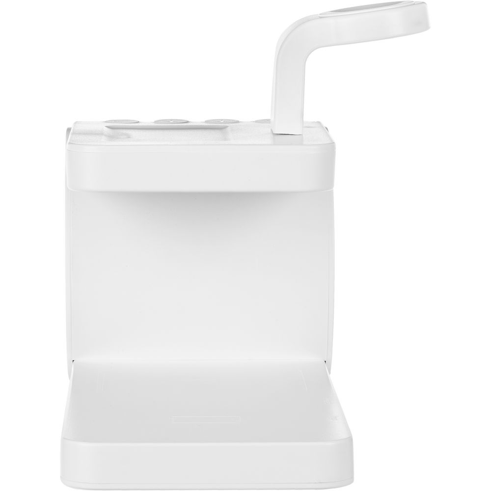 Станция беспроводной зарядки с часами fullStack, белая — изображение 6