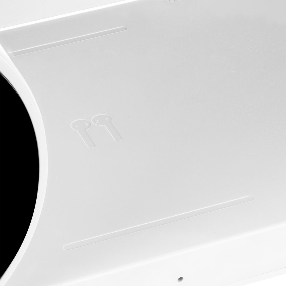 Станция беспроводной зарядки с часами fullStack, белая — изображение 10