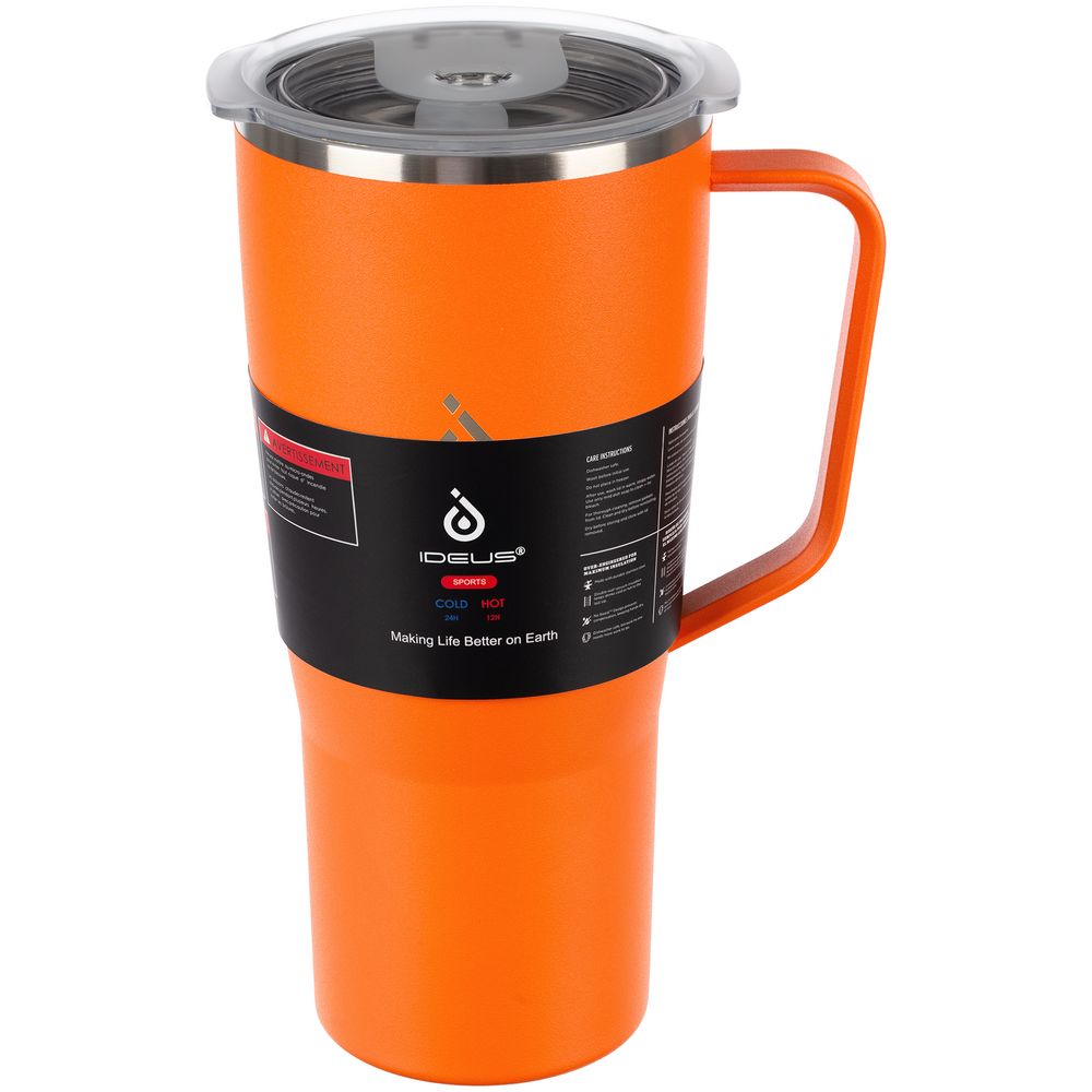 Термостакан Kasumigaoka, оранжевый — изображение 10