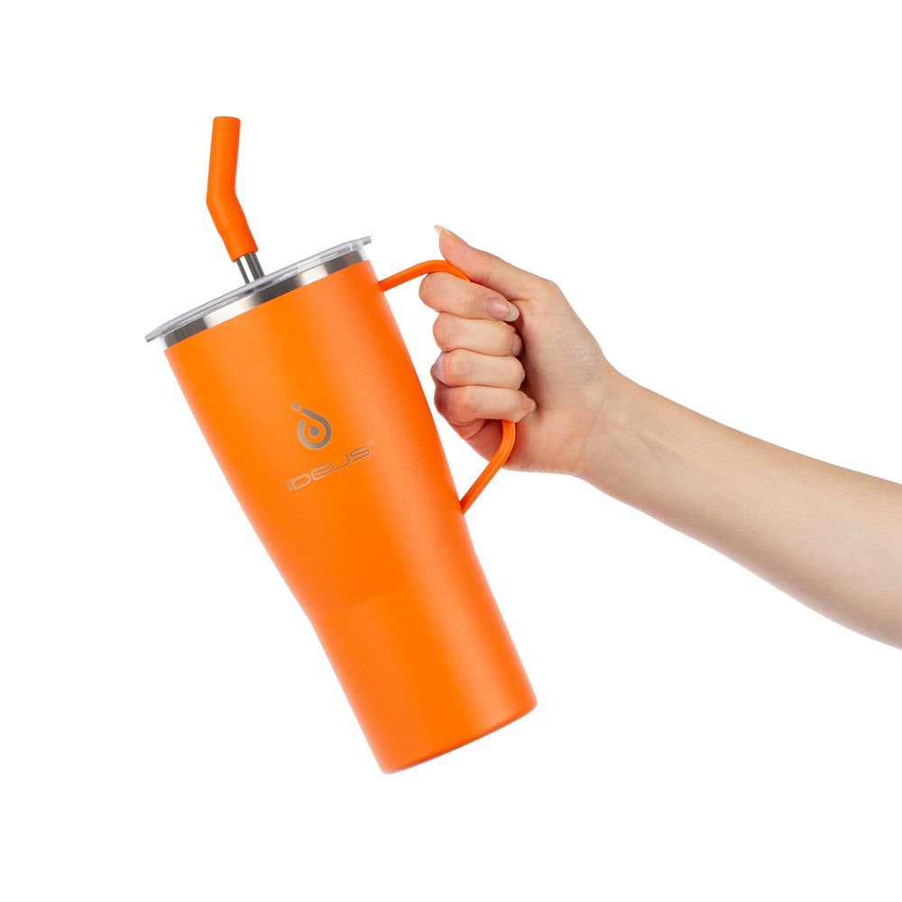 Термостакан Kasumigaoka, оранжевый — изображение 11