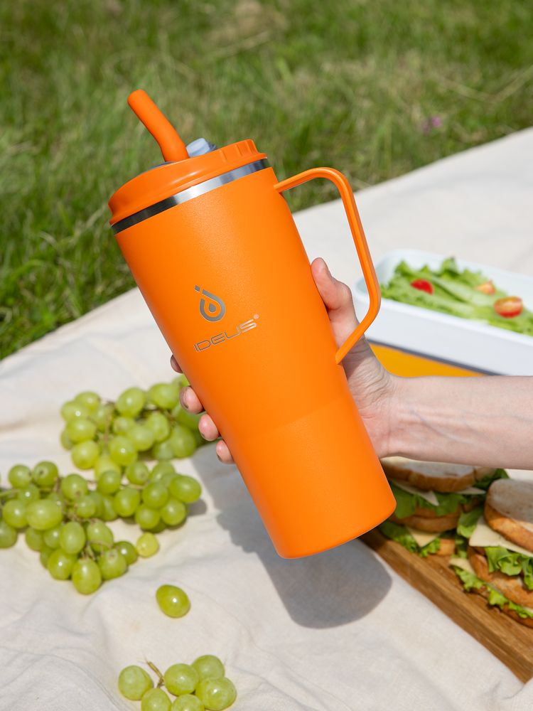 Термостакан Kasumigaoka, оранжевый — изображение 17