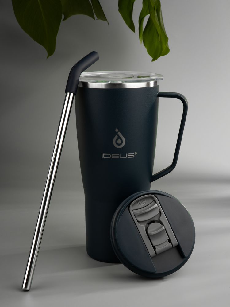 Термостакан Kasumigaoka, темно-синий — изображение 12