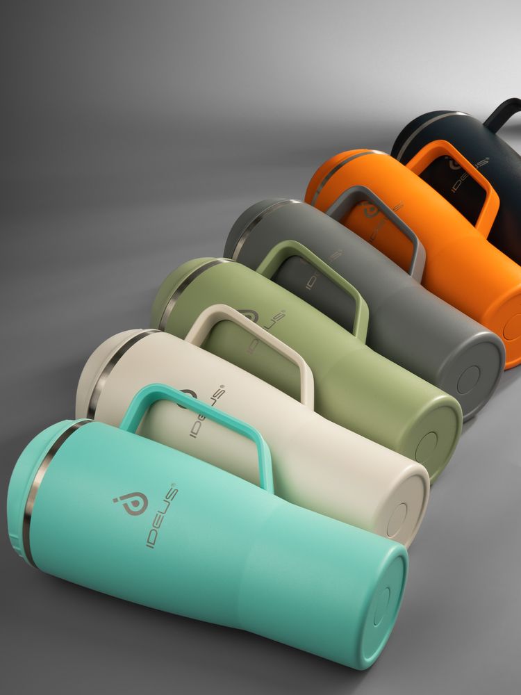 Термостакан Kasumigaoka, темно-синий — изображение 15