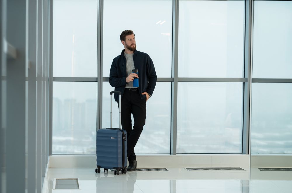 Термостакан Tralee XL, синий — изображение 9