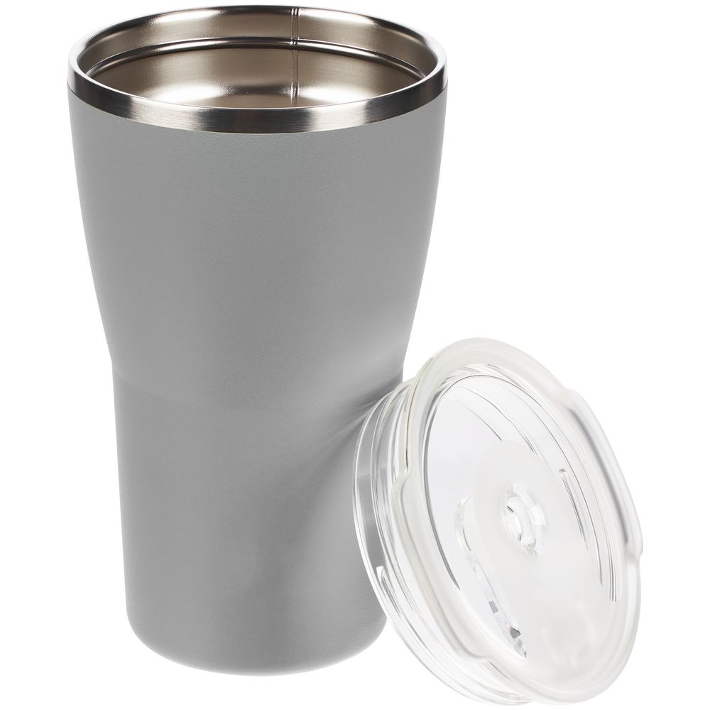 Термостакан Sapporo без логотипа, серый — изображение 5