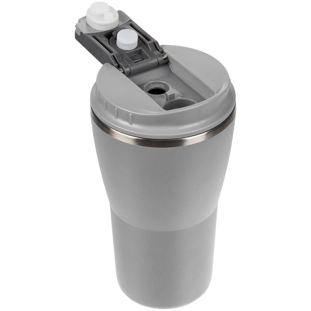 Термостакан Sapporo без логотипа, серый — изображение 8