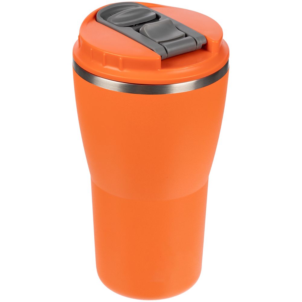 Термостакан Sapporo без логотипа, оранжевый — изображение 6
