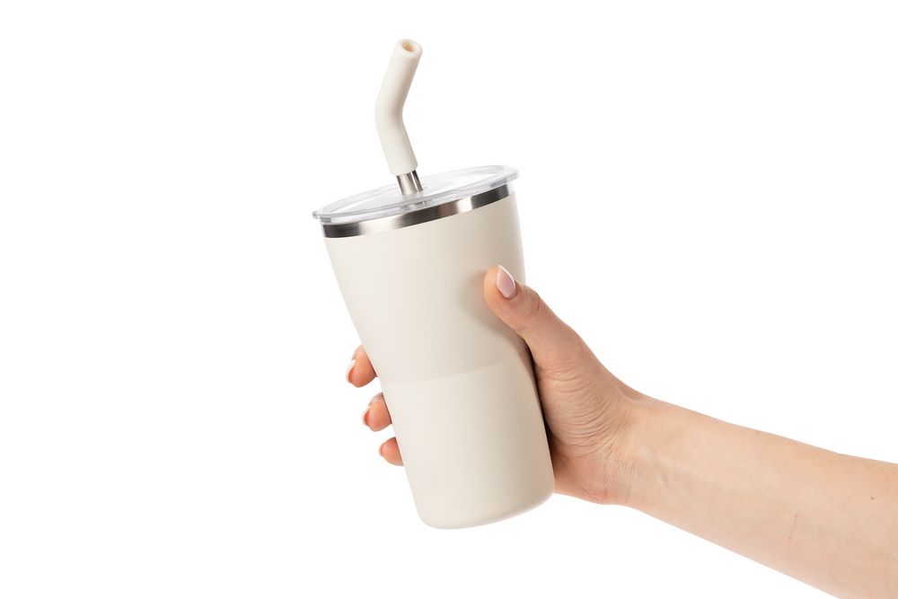 Термостакан Sapporo без логотипа, белый — изображение 10