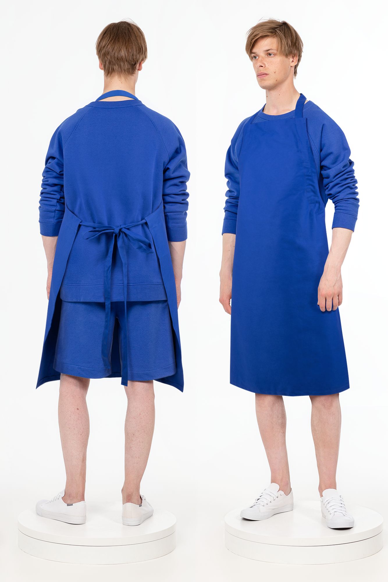 Фартук E1, синий — изображение 9