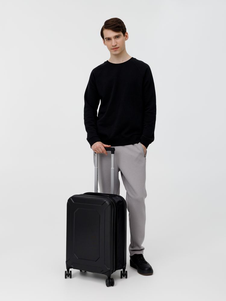 Чемодан Platta, черный — изображение 17