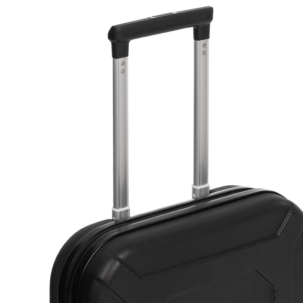 Чемодан Platta, черный с синим — изображение 7