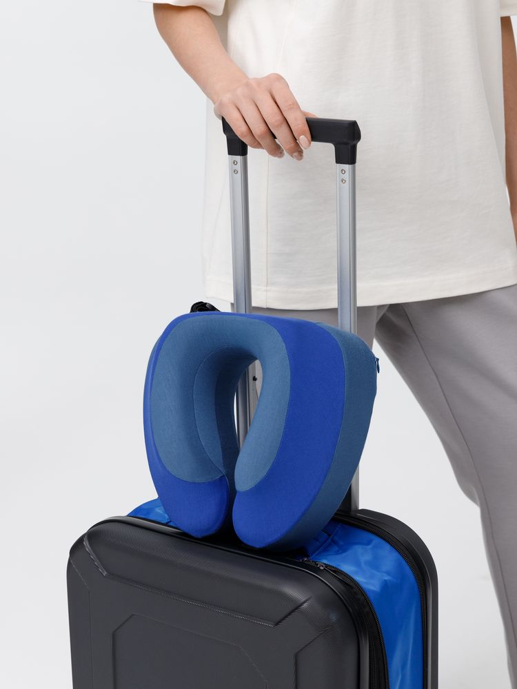 Чемодан Platta, черный с синим — изображение 15