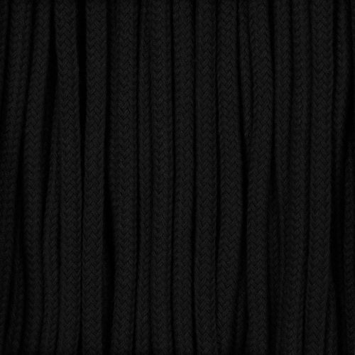 Круглый шнур Lasso S, черный, 10 см