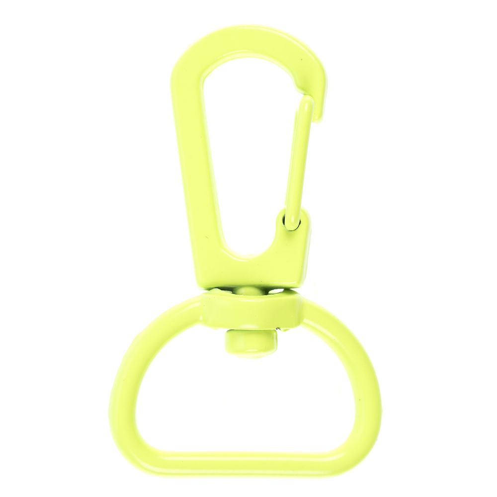 Застежка-карабин Snap Hook, M, желтый неон — изображение 2