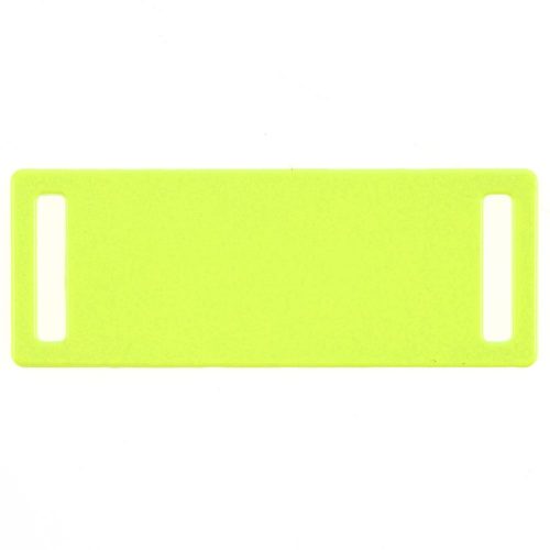 Шильдик металлический Kova, желтый неон