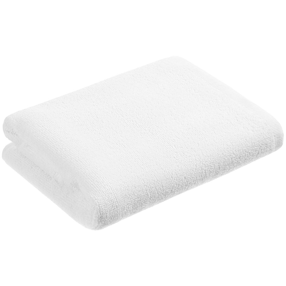 Полотенце махровое «Отель», среднее, белое — изображение 2