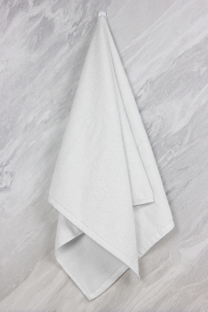 Полотенце махровое «Отель», среднее, белое — изображение 9