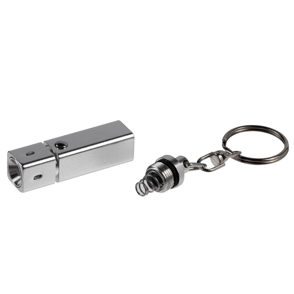 Брелок с фонариком Lumitronic, металлик — изображение 5