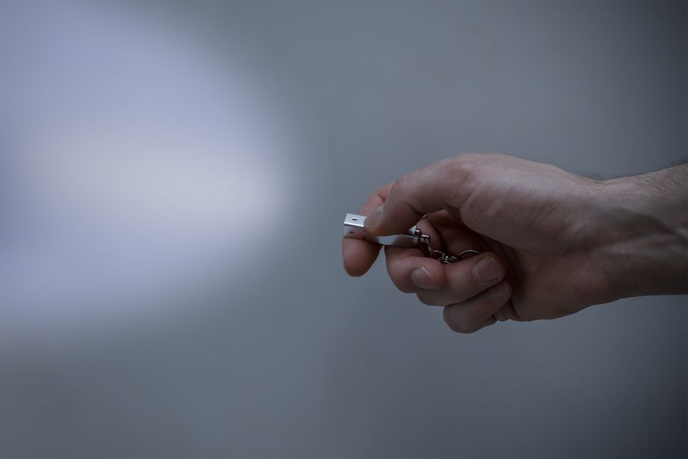 Брелок с фонариком Lumitronic, металлик — изображение 10