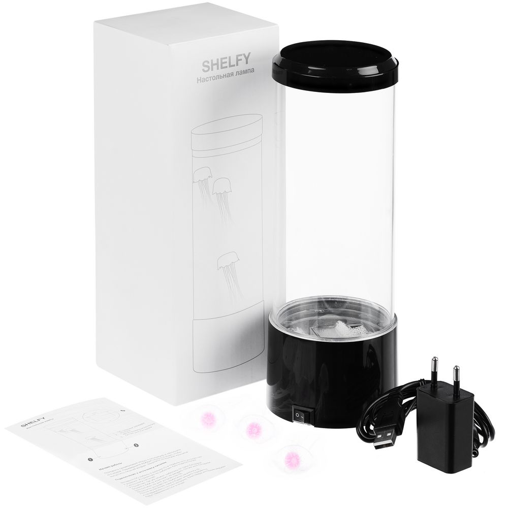 Настольная лампа Shelfy, черная — изображение 7