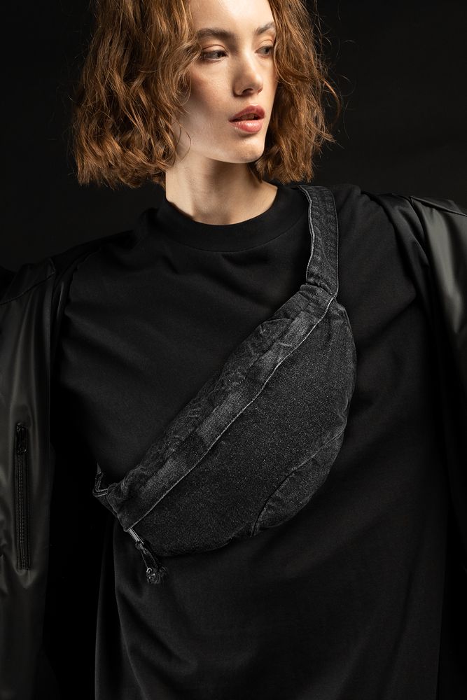 Поясная сумка W6, черная — изображение 2