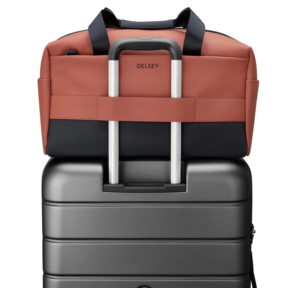 Сумка дорожная Turenne S, красно-коричневая — изображение 8