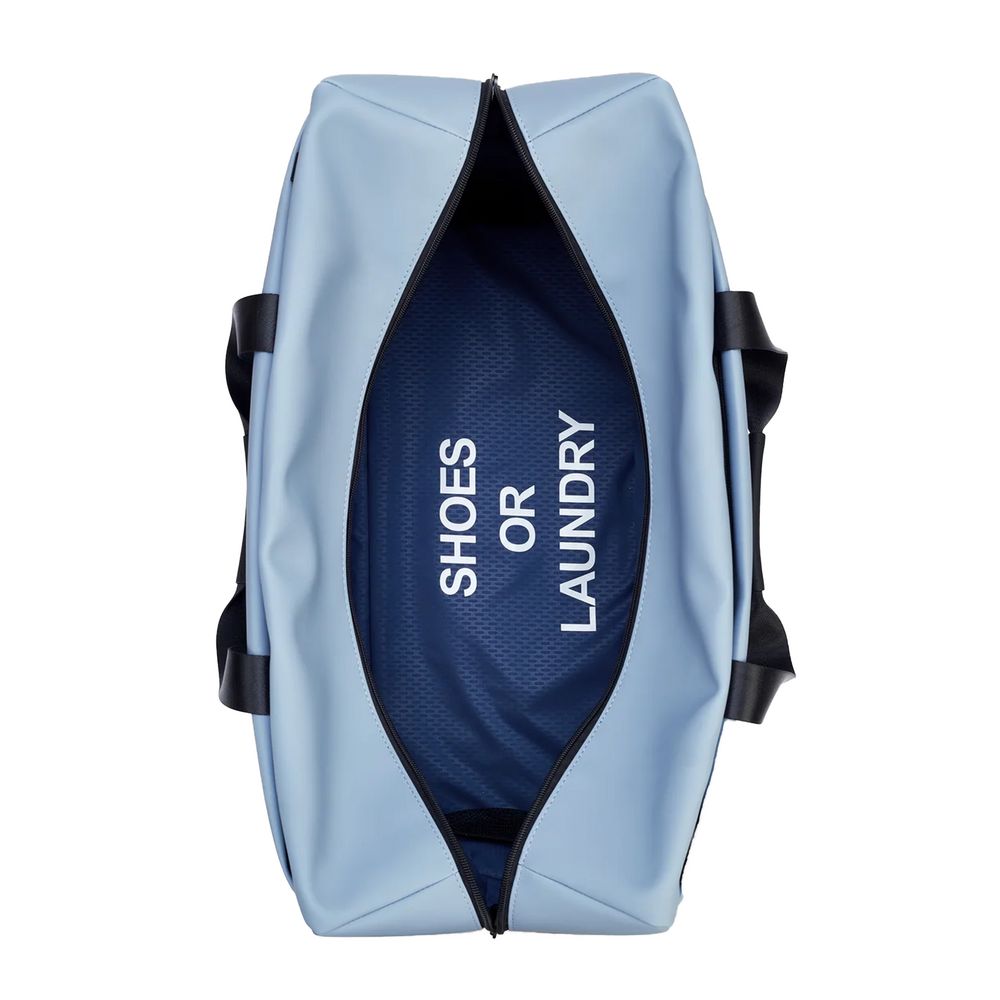 Сумка дорожная Turenne M, серо-голубая — изображение 4