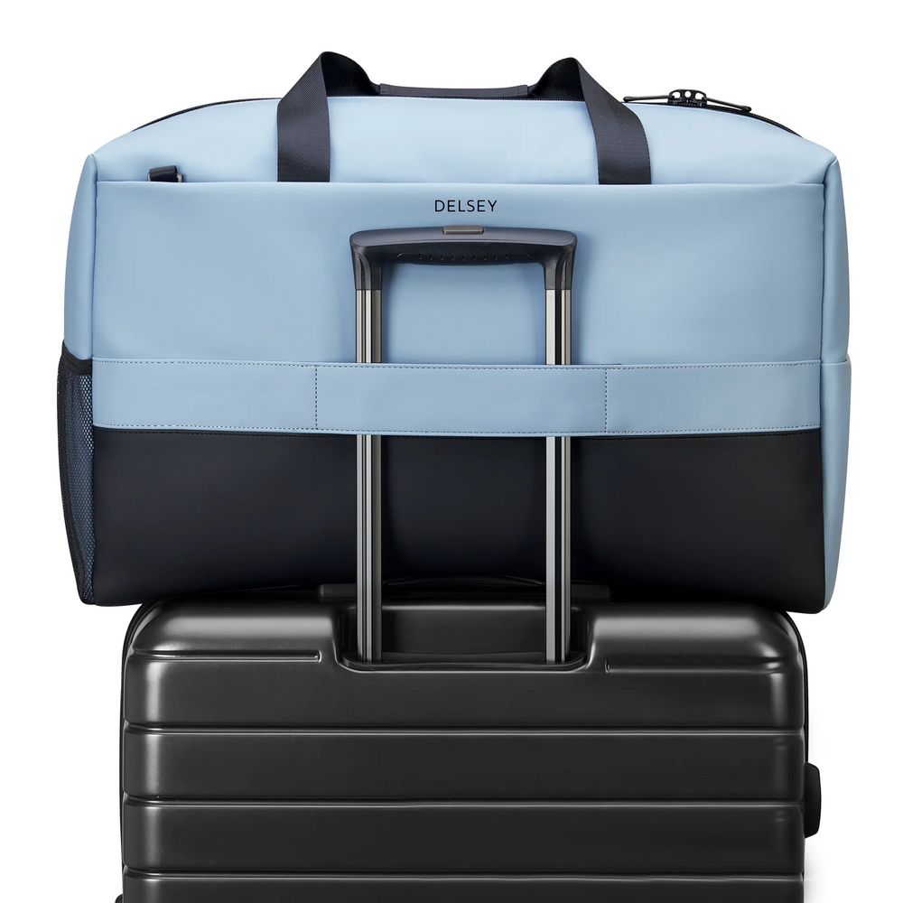 Сумка дорожная Turenne M, серо-голубая — изображение 8