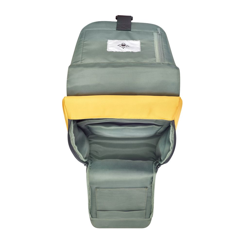 Рюкзак для ноутбука Securflap, желтый — изображение 11