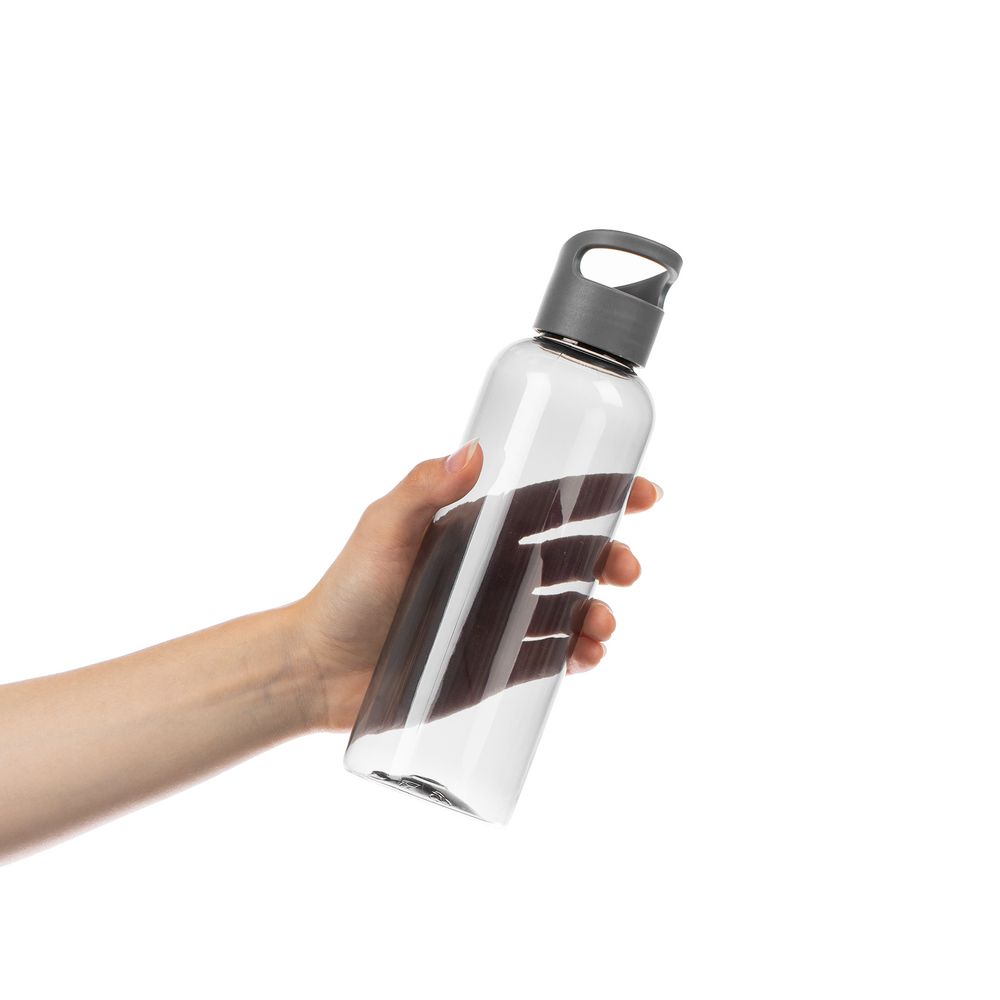 Бутылка для воды Plaske, серая — изображение 5