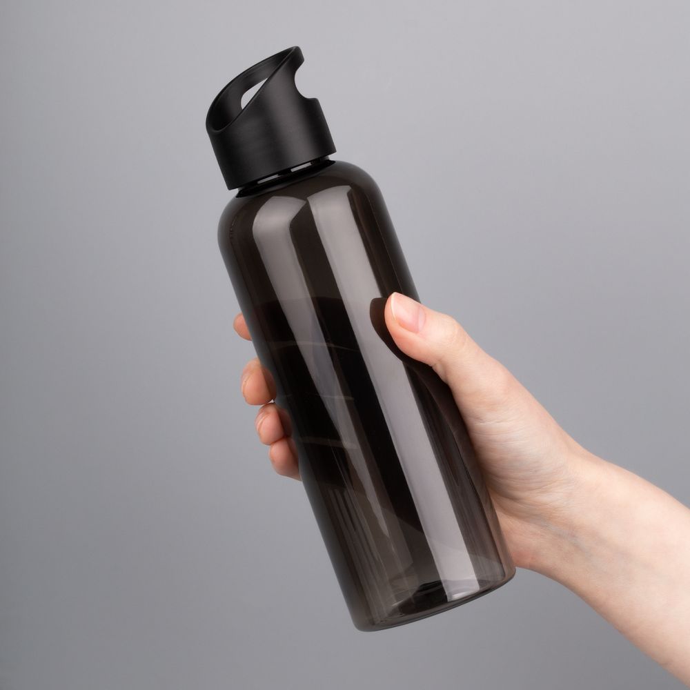 Бутылка для воды Plaske, черная — изображение 8
