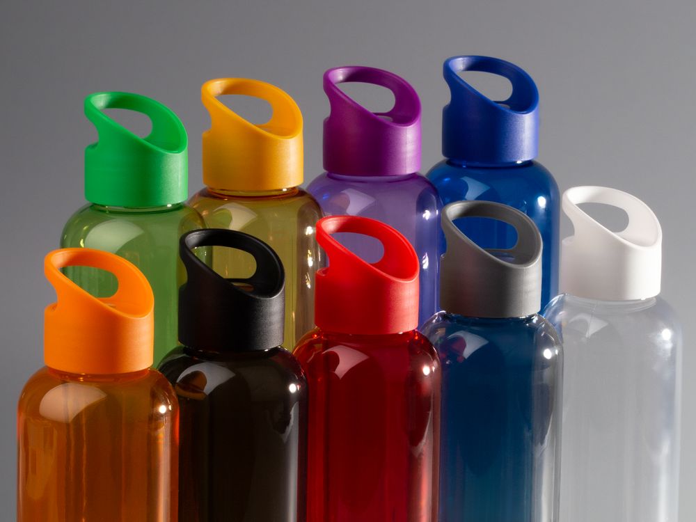 Бутылка для воды Plaske, серая — изображение 9