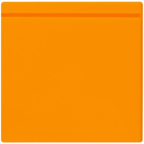 Лейбл из ПВХ Kare, оранжевый неон