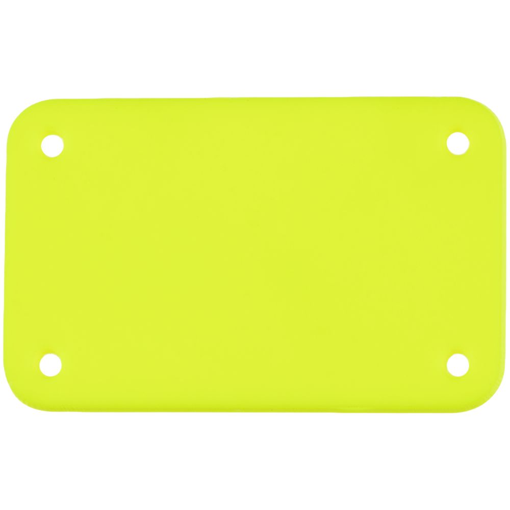 Лейбл из ПВХ Kreta, S, желтый неон — изображение 2