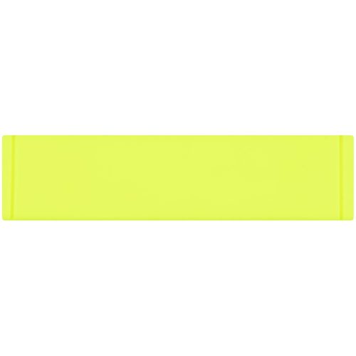 Лейбл из ПВХ Tarea, желтый неон