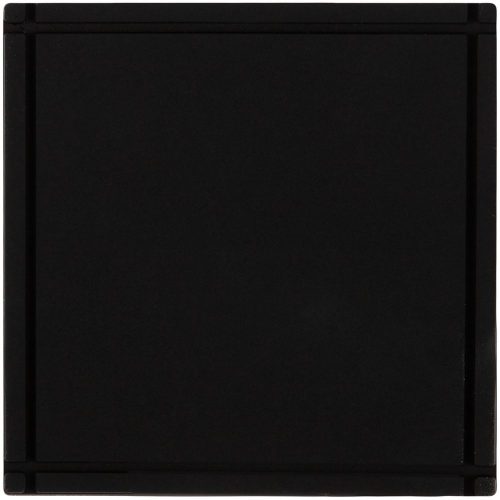 Лейбл из ПВХ Dzeta, L, черный