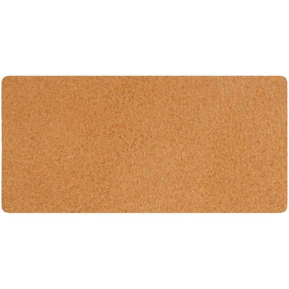 Лейбл кожаный Tuken, S, бежевый — изображение 2