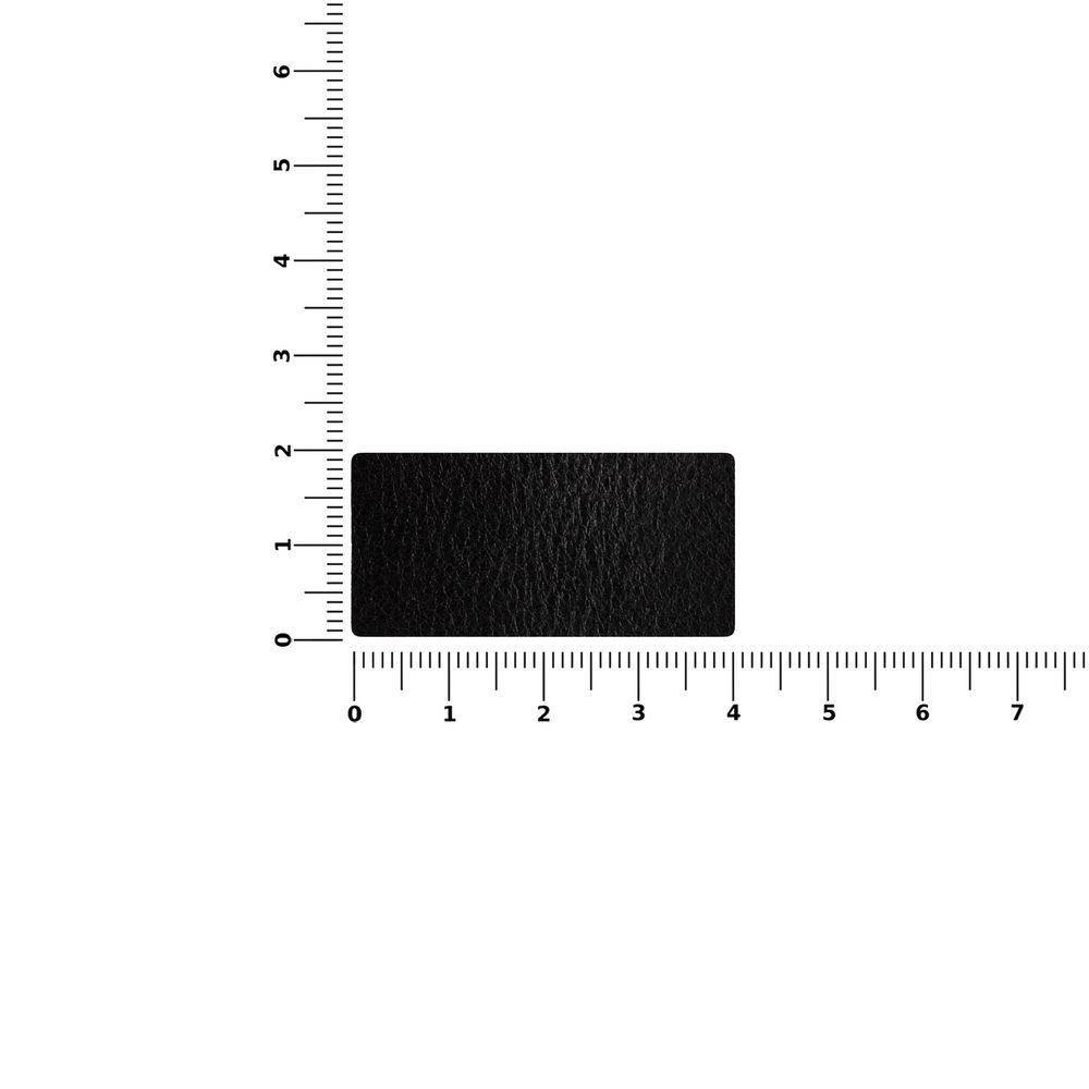 Лейбл кожаный Tuken, S, черный — изображение 4