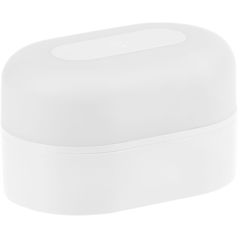 Станция беспроводной зарядки с колонкой и ночником Trilogy, белая — изображение 9
