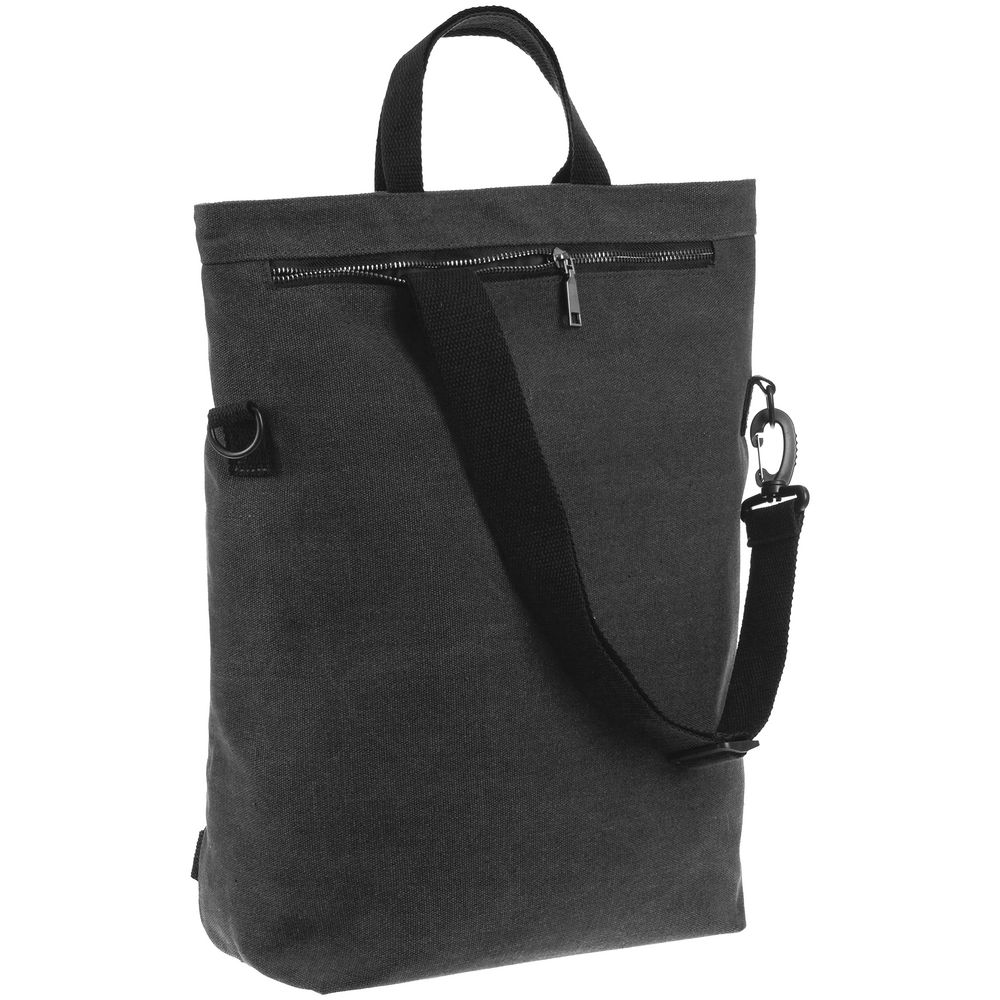 Рюкзак-шопер Casual, черный — изображение 7
