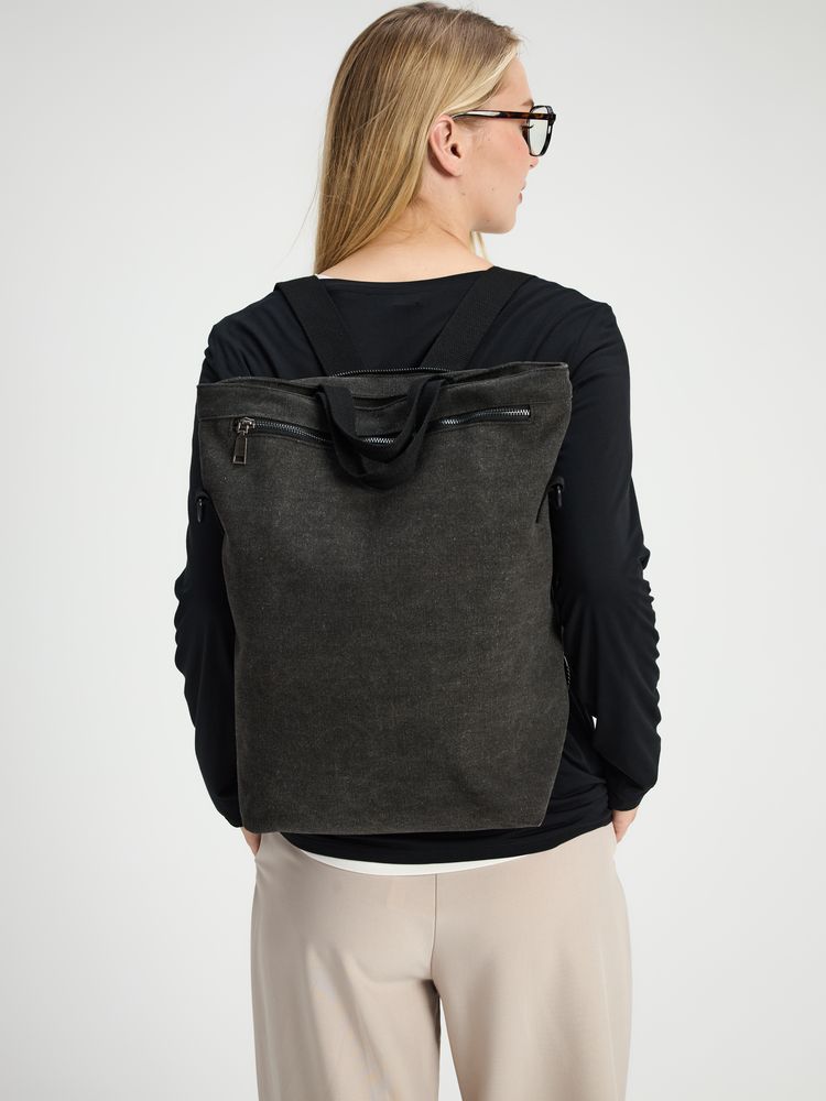 Рюкзак-шопер Casual, черный — изображение 17