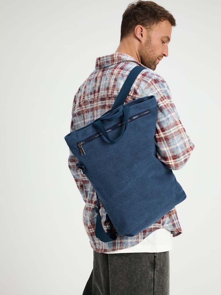 Рюкзак-шопер Casual, синий — изображение 11