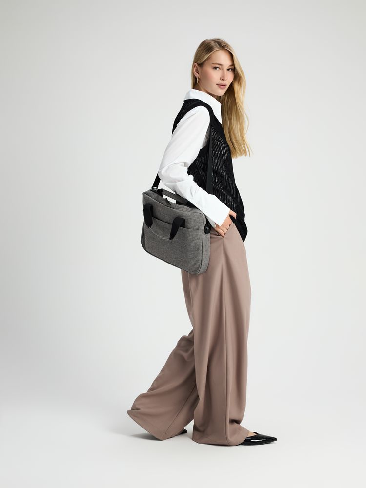 Сумка для ноутбука Delegate, серая — изображение 10