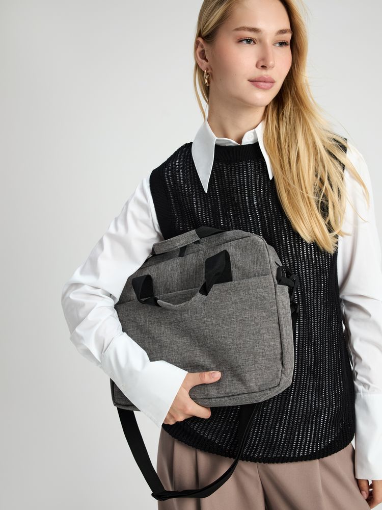 Сумка для ноутбука Delegate, серая — изображение 11