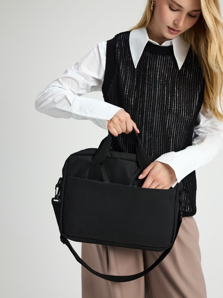 Сумка для ноутбука Delegate, черная — изображение 9
