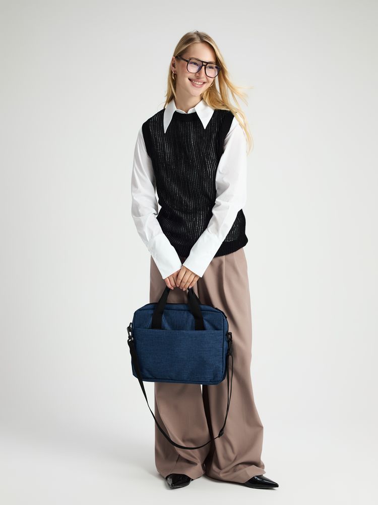 Сумка для ноутбука Delegate, синяя — изображение 11